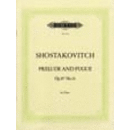 Prelude And Fugue Op 87 No 14 E Flat Min (Softcover Book)