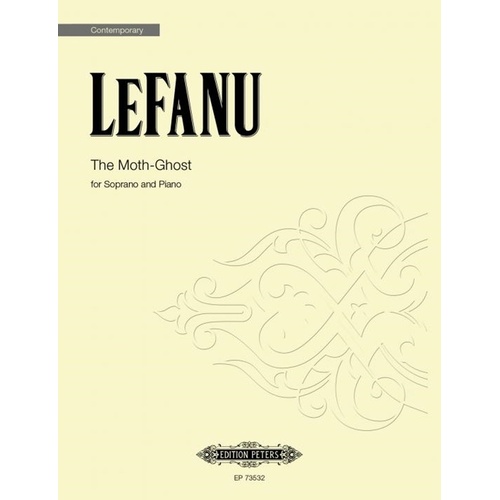 Lefanu - The Moth Ghost For Soprano/Piano (Pod) Softcover Book (Vocal)