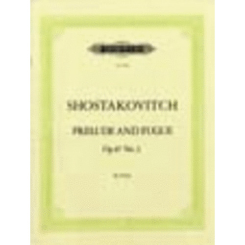 Prelude And Fugue Op 87 No 2 A Min (Softcover Book)