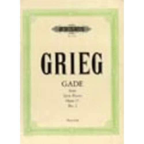 Gade Op 57 No 2 (Softcover Book)