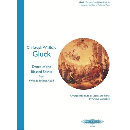 Dance Of The Blessed Spirits Violin/Piano Flute/Piano (Softcover Book)