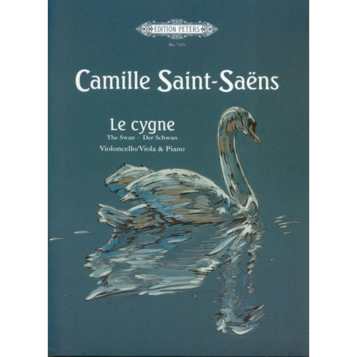 Saint-Saens - The Swan for Cello or Viola with Piano Arrangement