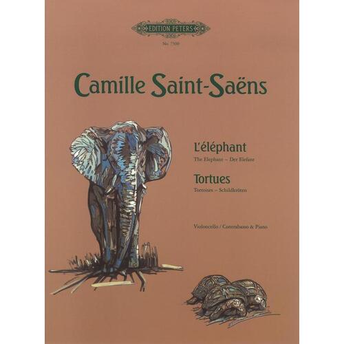 Elephant Tortoises Vc Or Double Bass/Piano (Softcover Book)