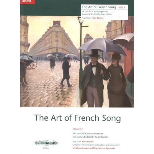 Art of French Song Book 1 Vocal Score by Edition Peters
