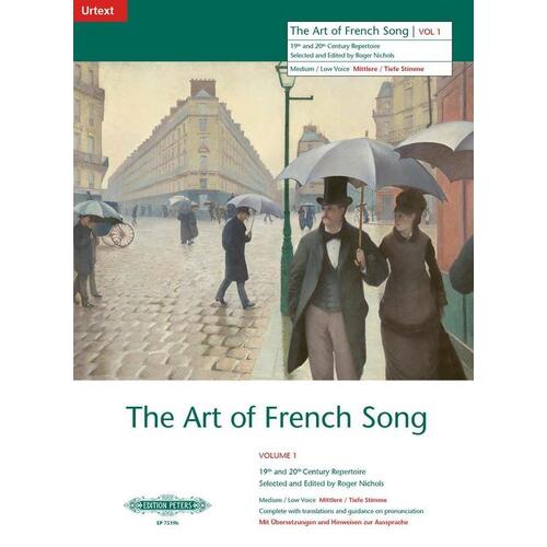 Art Of French Song Book 1 Med Low (Softcover Book)