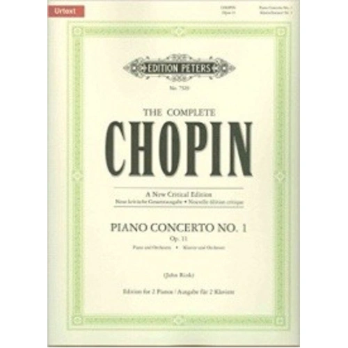 Chopin - Piano Concerto No. 1 Op. 11 E Minor for 2 Pianos 4 Hands Urtext Edition