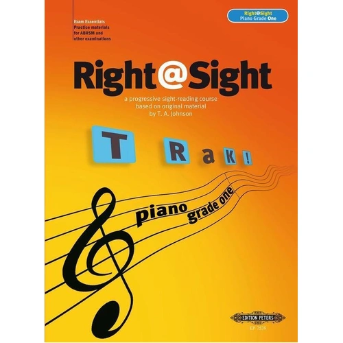Right@Sight Piano Grade 1 by Thomas Arnold Johnson