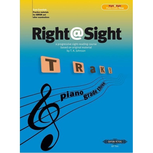 Right@Sight Piano Grade 3 by Thomas Arnold Johnson