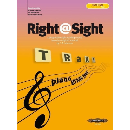 Right@Sight Piano Grade 4 by Thomas Arnold Johnson
