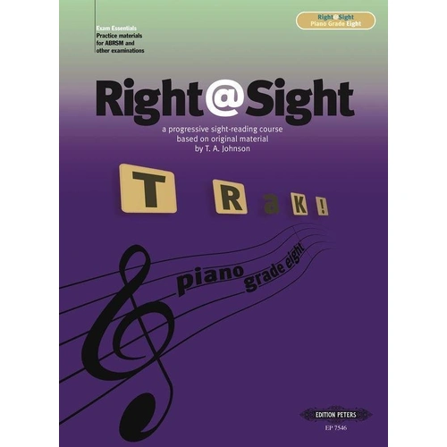 Right@Sight Piano Grade 8 by Thomas Arnold Johnson