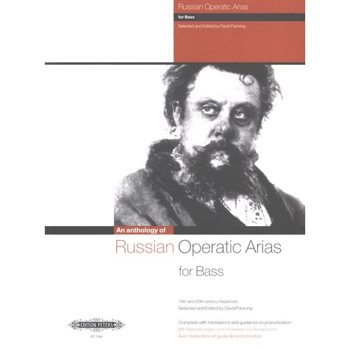 Russian Operatic Arias for Bass - Vocal Score by Edition Peters
