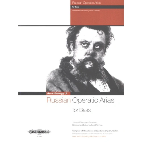 Russian Operatic Arias for Bass - Vocal Score by Edition Peters