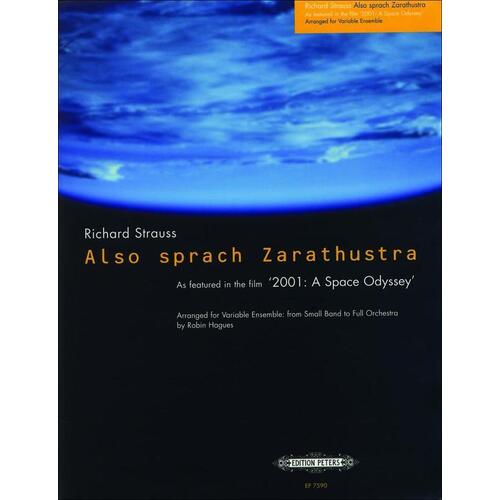 Also Sprach Zarathustra Flexible School Ensemble (Music Score/Parts) Book