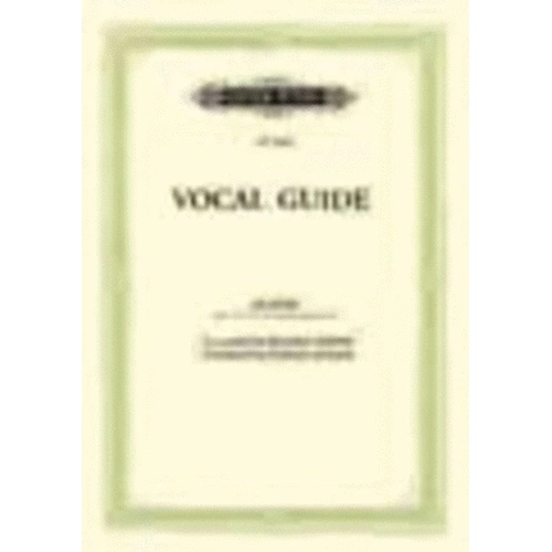 Vocal Guide CD-ROM by Edition Peters for Voice