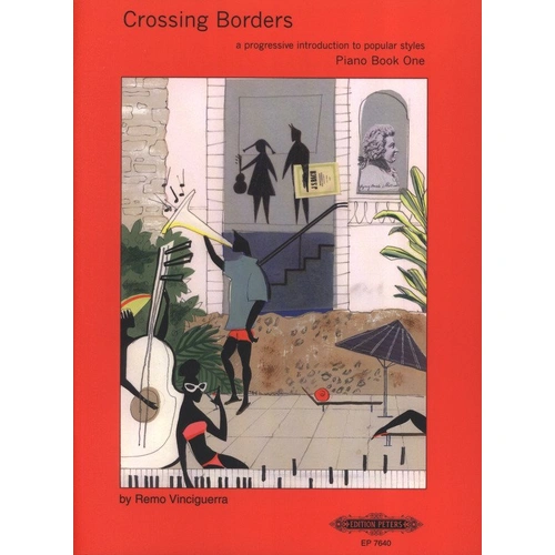 Crossing Borders Book 1 for Piano Solo by Remo Vinciguerra - Edition Peters