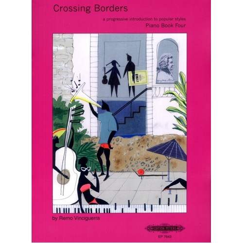 Crossing Borders Book 4 by Remo Vinciguerra for Piano Solo, Edition Peters, 1 Page