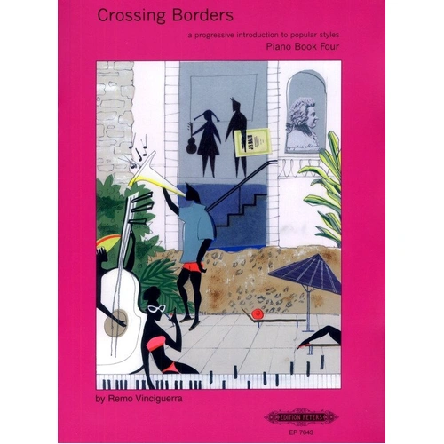 Crossing Borders Book 4 for Piano Solo by Remo Vinciguerra, Edition Peters, 1 Page