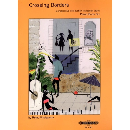 Crossing Borders Book 6 for Piano Solo by Remo Vinciguerra, Edition Peters, 1 Page