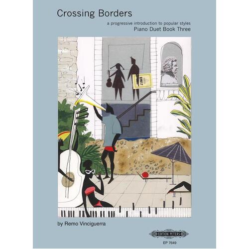 Crossing Borders Piano Duet Book 3 (Softcover Book)