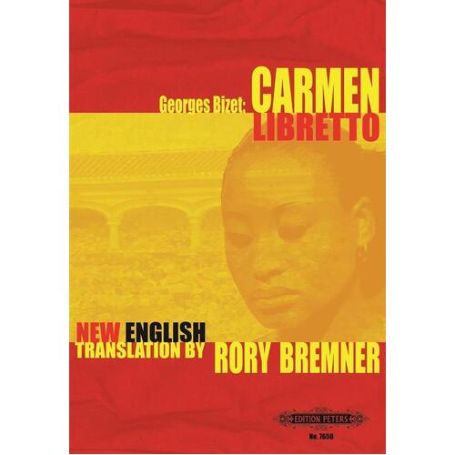 Carmen English Libretto Trans Bremner (Softcover Book)