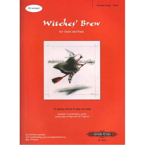 Witches Brew Violin/Piano Book with CD by Caroline Lumsden