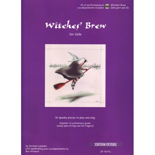 Witches Brew for Cello BK/CD by Caroline Lumsden