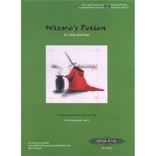 Wizards Potion for Cello BK/CD