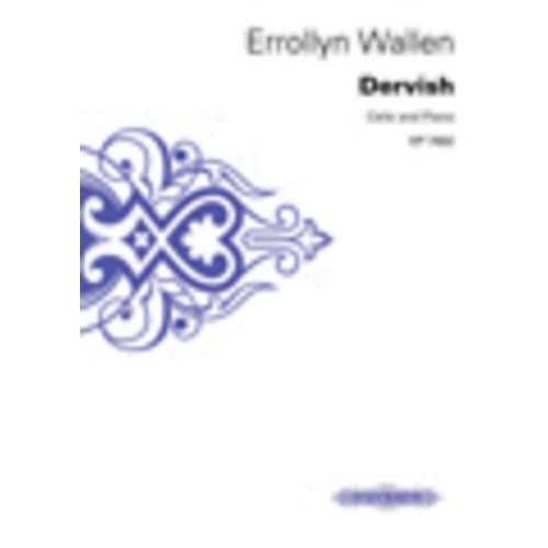 Dervish VLC PNO for Cello by Errollyn Wallen, Edition Peters, 1 Page