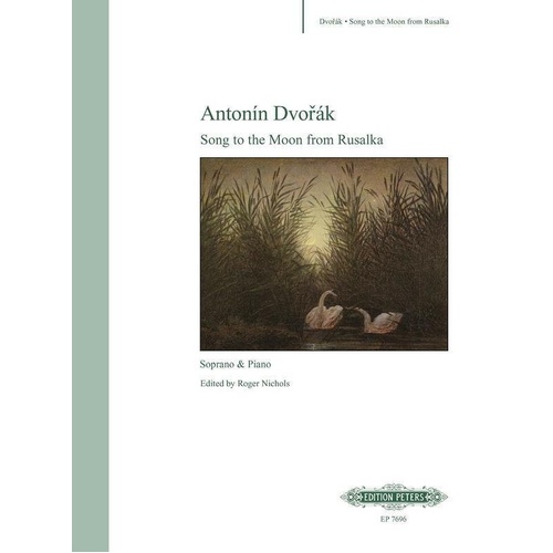 Dvorak - Song to the Moon G Flat for High Voice/Piano