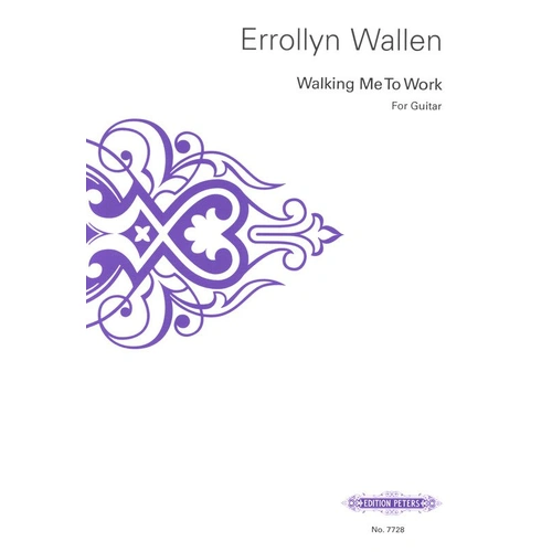 Wallen - Walking Me To Work for Guitar Solo, 4 Pages, Edition Peters