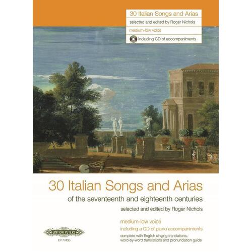 Italian Songs And Arias 30 Med - Low Book/CD (Softcover Book)