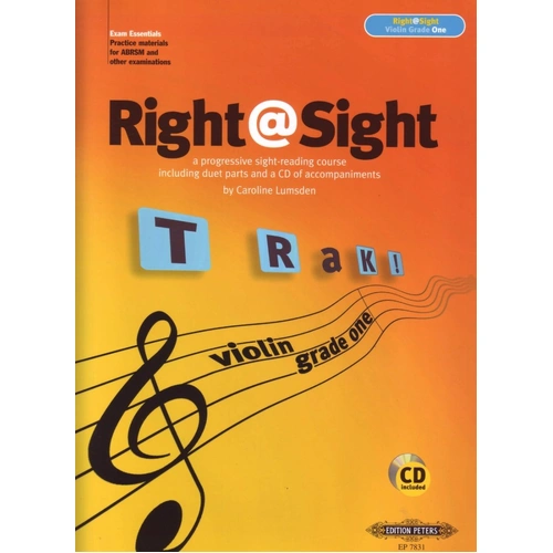 Right@Sight for Violin Grade 1 BK/CD