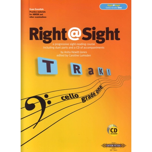 Right@Sight for Cello Grade 1 with CD