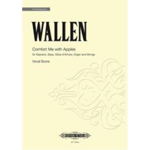 Wallen - Comfort Me With Apples Vocal Score