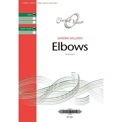 Elbows Choral Score by Sandra Milliken - Edition Peters