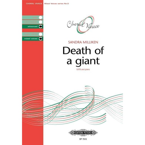 Death of a Giant SATB/Piano by Sandra Milliken