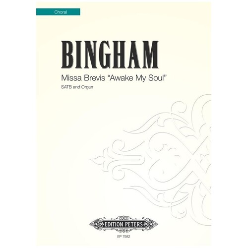 Missa Brevis Awake My Soul SATB/Organ (Softcover Book)