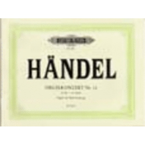 Concerto No 14 A Org/Piano (Softcover Book)
