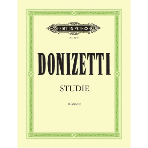 Study clarinet Solo (Softcover Book)