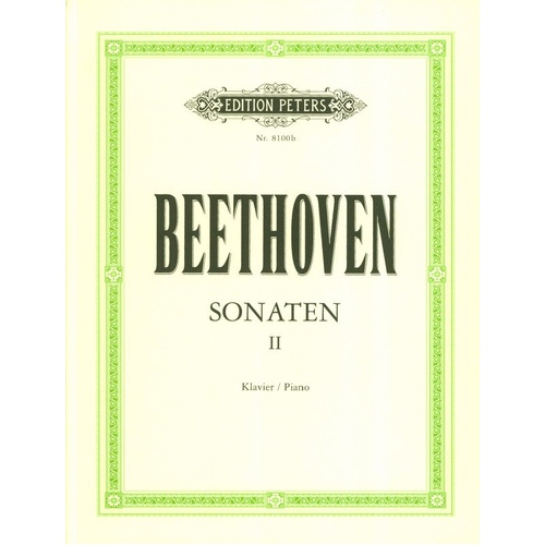 Beethoven - Piano Sonatas Volume 2 Ed. Arrau Urtext
