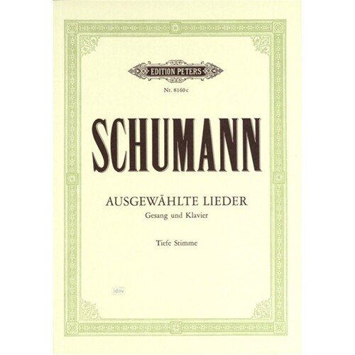 Selected Songs 30 Low Voice (Softcover Book)