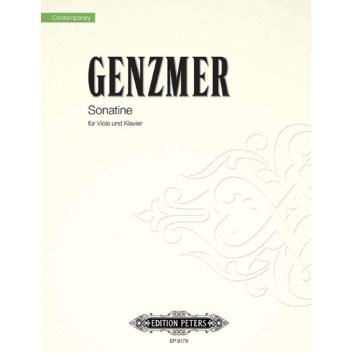 Sonatina C Viola Piano (Softcover Book)