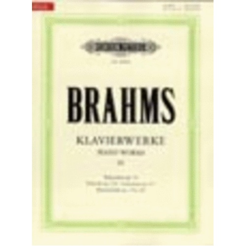 Piano Works Book 4 Collected Shorter Pieces Urtext (Softcover Book)