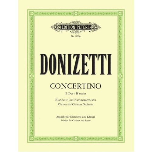 Concertino B Flat (Softcover Book)