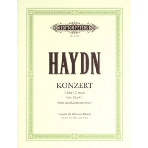 Haydn - Concerto in C Major Hob. VIIg:C1 for Oboe and Piano, Edition Peters