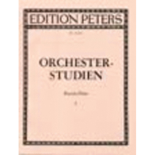 Edition Peters - Orchestral Studies For Piccolo Book 1