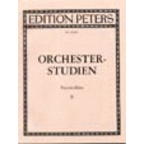 Edition Peters - Orchestral Studies For Piccolo Book 2