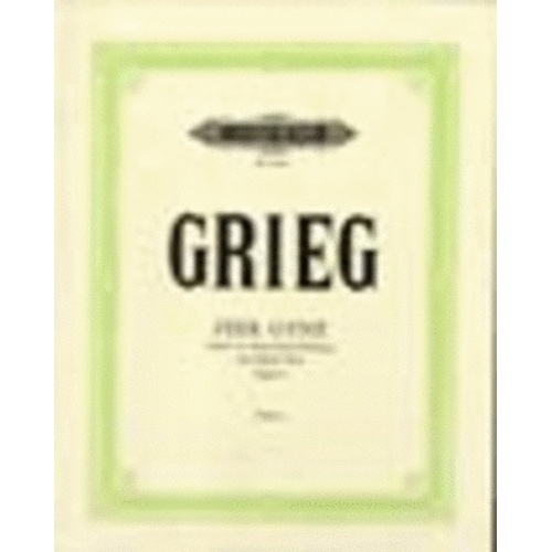 Grieg - Peer Gynt Op. 23 Full Score - Complete Edition Vol. 18 - SATB Chorus & Solo Voices, Instrumentation Included