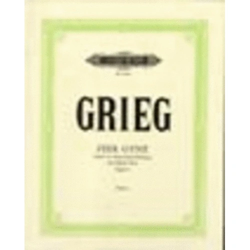 Grieg - Peer Gynt Op. 23 Full Score Edition Peters