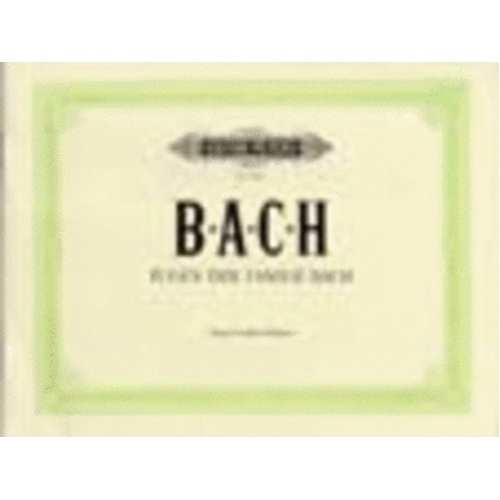 Fugues Of The Bach Family (Softcover Book)
